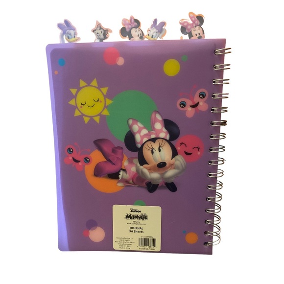 Minnie Mouse Tab spiral journal - Picture 2 of 5